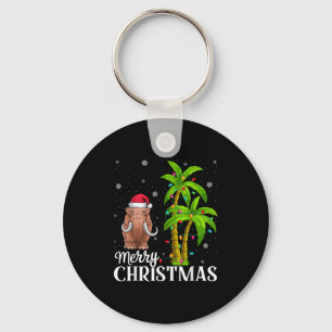 Woolly Mammoth Lovers Men Women Christmas Tree Lig Keychain