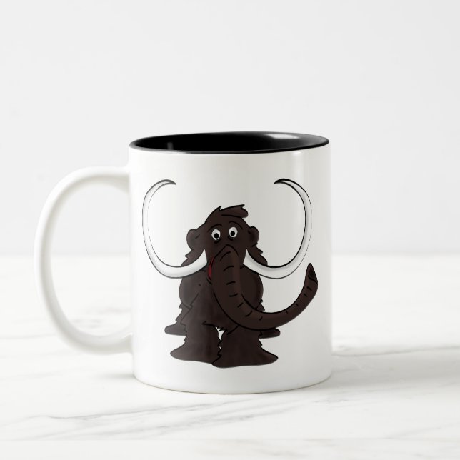 Woolly Mammoth Mug (Left)
