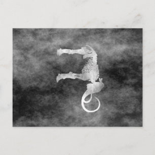 woolly mammoth postcard