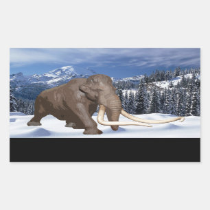Woolly Mammoth Sticker