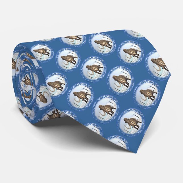 Woolly Mammoth Tie (Rolled)