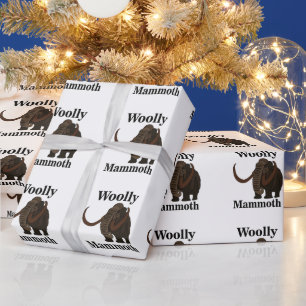 Woolly Mammoth  Wrapping Paper