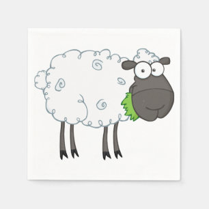 Woolly Sheep Paper Napkins