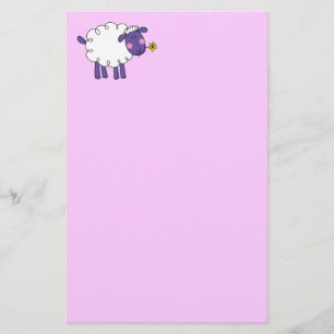 Woolly sheep stationery