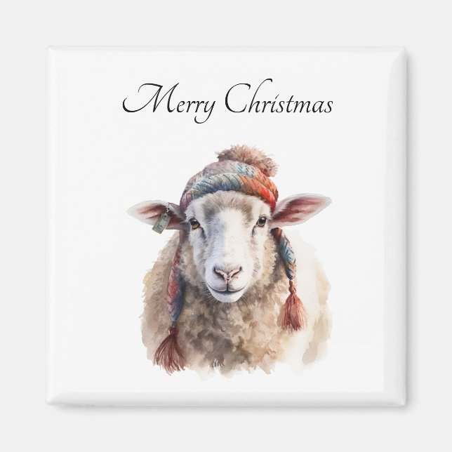 Woolly Wonderland, custom Magnet (Front)