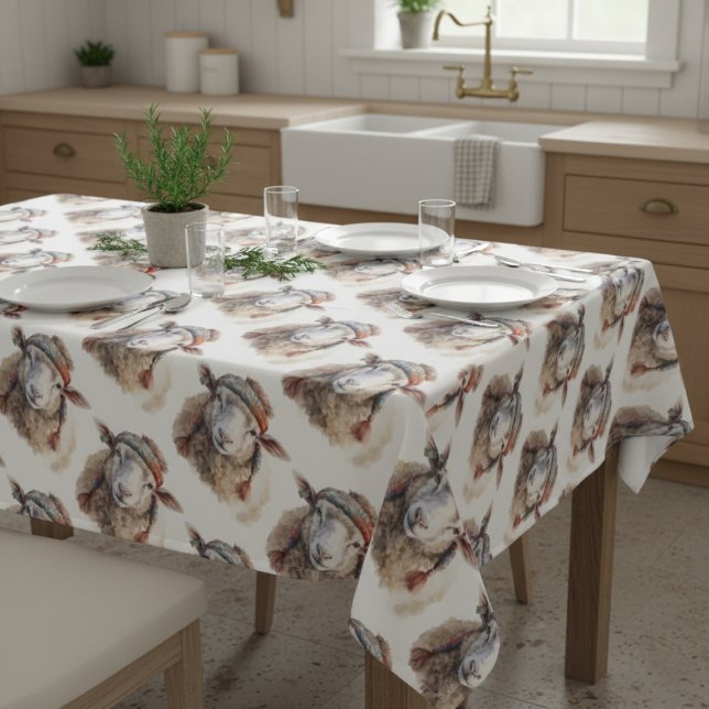 Woolly Wonderland Tablecloth (Creator Uploaded)