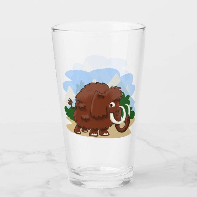 Wooly Mammoth Glass (Front)