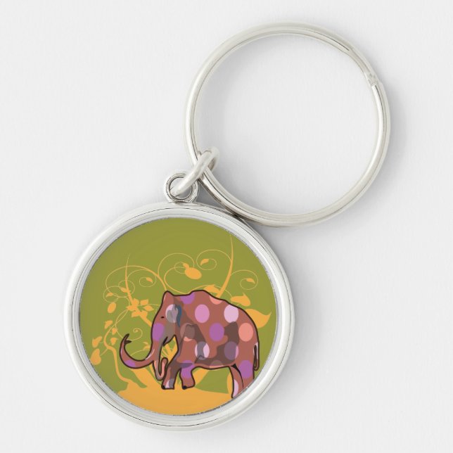 wooly mammoth keychain (Front)