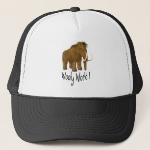 "Wooly World" Wooly Mammoth Trucker Hat