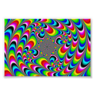 Woooo Mandelbrot Fractal Photo Print