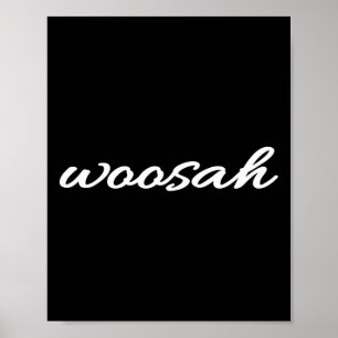 Woosah Calm Yoga Exhale Shirt _3 Poster