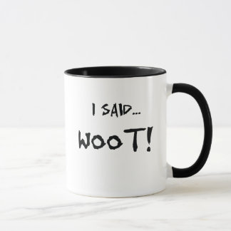 Woot - Binary Coded Mug