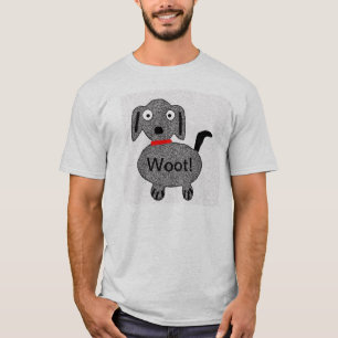 Woot! Puppy Men's Tshirt