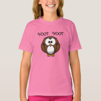 Woot Woot Owl Ringer T-shirt