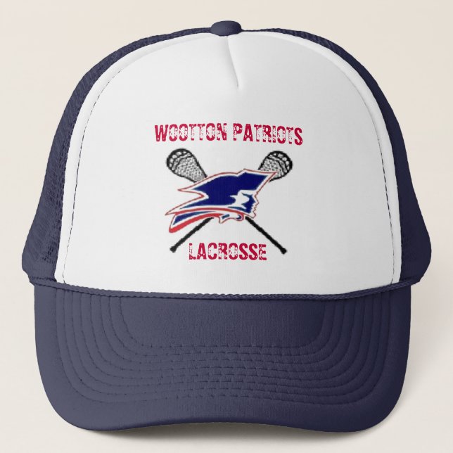WOOTTON PATRIOTS, LACROSSE TRUCKER HAT (Front)