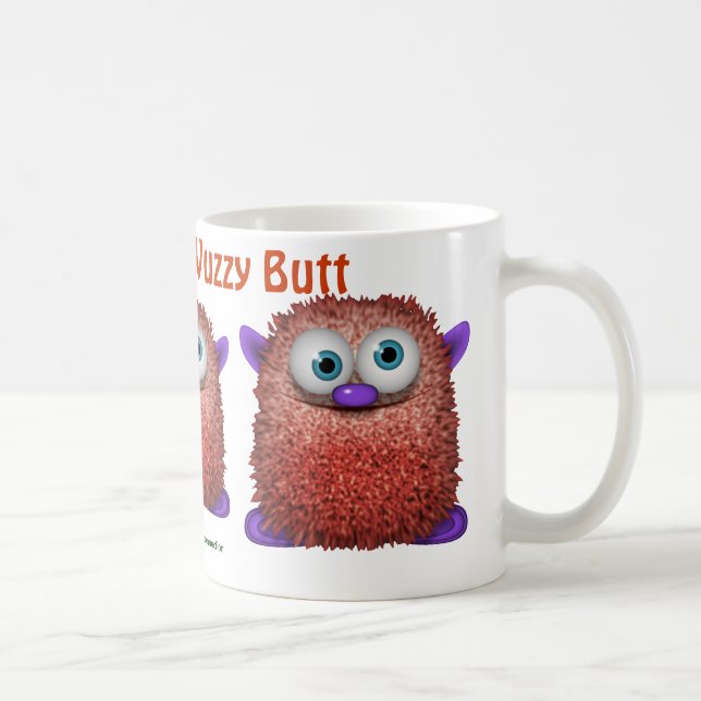 Woozle the Cuddly Wuzzy-Butt Drinking Mug (Right)