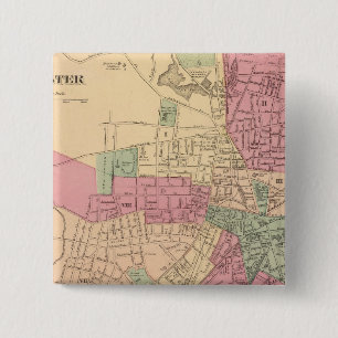 Worcester 2 Inch Square Button