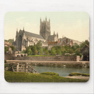 Worcester Cathedral II, Worcestershire, England Mouse Pad