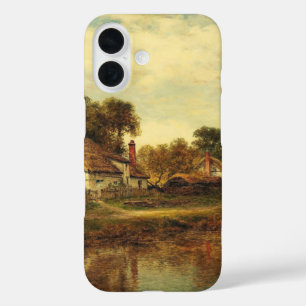 Worcester Cottages by Leader Benjamin Williams iPhone 16 Case