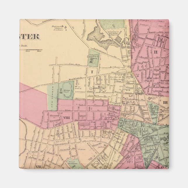 Worcester Magnet (Front)