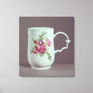 Worcester mug, Grainger and Company, c.1840 Canvas Print