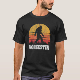 Worcester Vintage Eighties Bigoot Retro Sunset T-Shirt