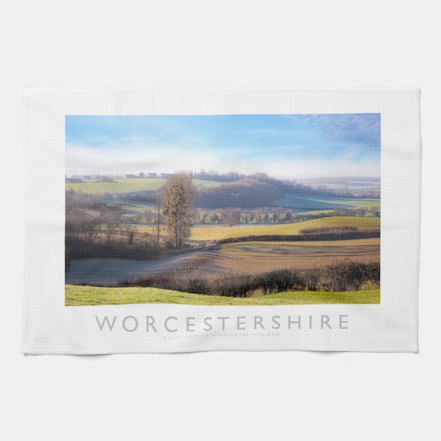 Worcestershire Kitchen Towel (Horizontal)