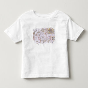 Worchestershire, engraved by Jodocus Hondius Toddler T-shirt