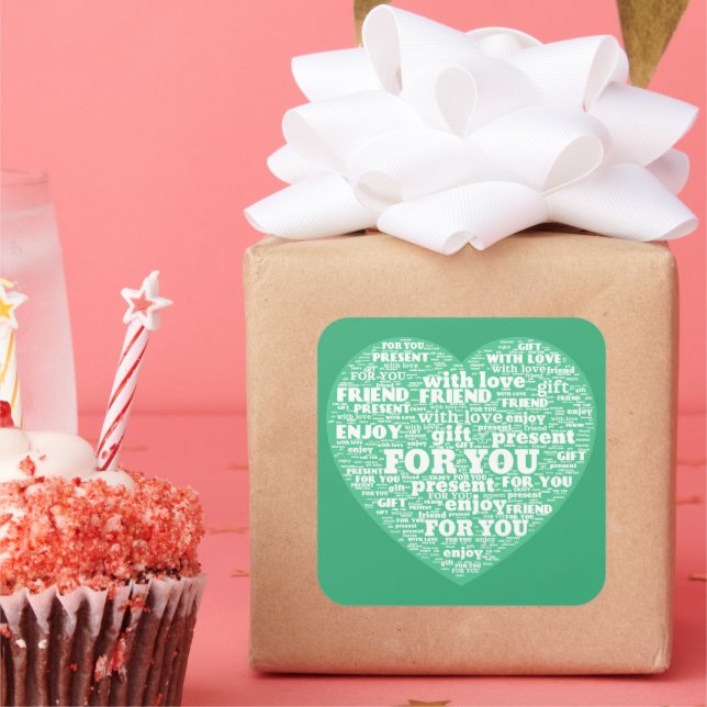 Word Cloud Stickers (Party)