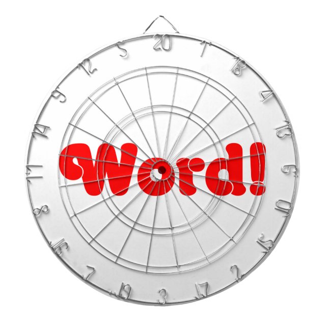 Word! Dartboard (Front)