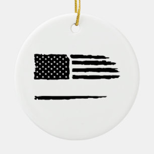 Word Flag Customize It - Personalize it Ceramic Ornament