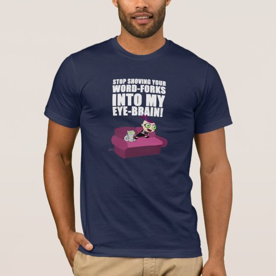Word Forks Chibi Foamy & Germaine Shirt