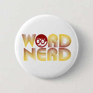 Word Nerd 2 Inch Round Button