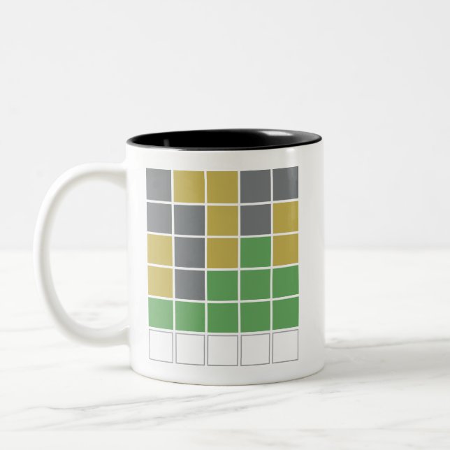 Word Puzzle Grid Mug (Left)