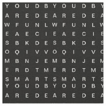 Word Search (Inspirational) black