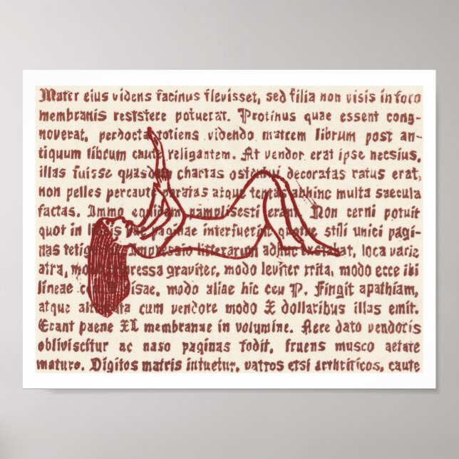 Word Stained Glass 3 Poster (Front)