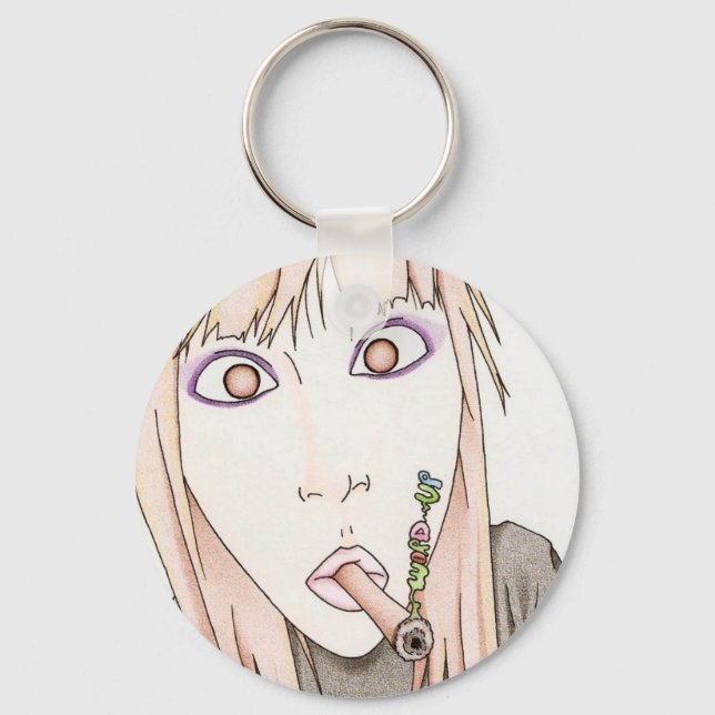 word up keychain (Front)