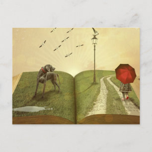 Word Walk - Customize Me! Postcard