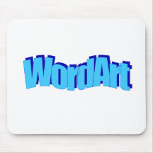 WordArt Mousepad