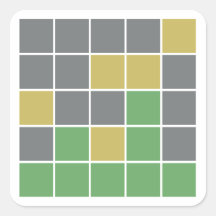 Wordle Board Stickers