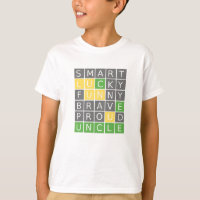 Wordle game T-shirt