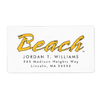 Wordmark Beach
