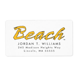 Wordmark Beach