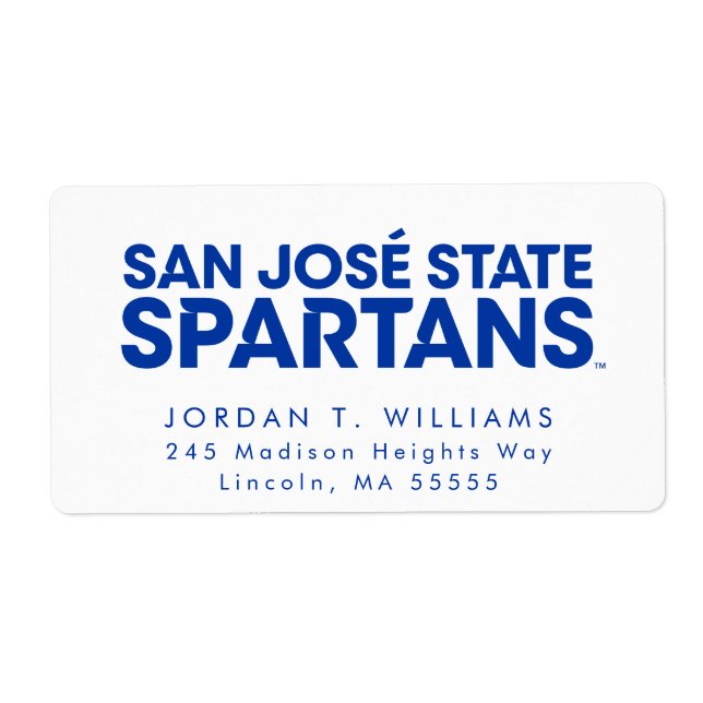 Wordmark de San Jose State Spartans (Devant)