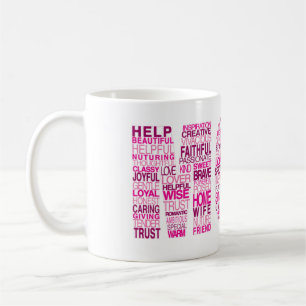 words about mom coffee mug