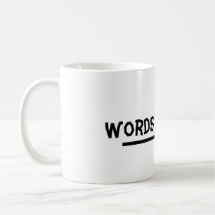 Words Are Hard Coffee Mug