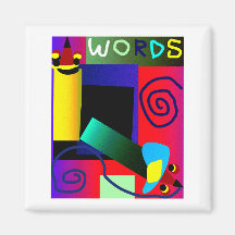 Words Art Magnet