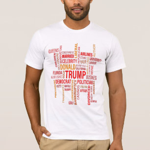 Words Describe Trump Mens Bella Canvas T-Shirt