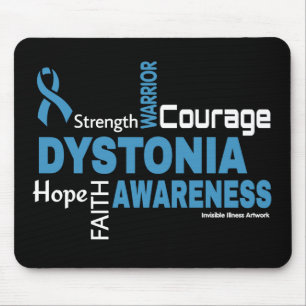 Words...Dystonia Mouse Pad