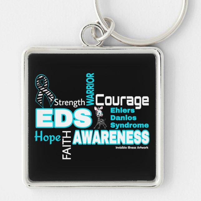 Words...EDS Keychain (Front)